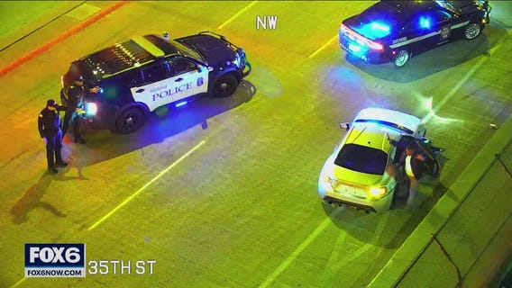 Brookfield police pursuit ends in Milwaukee, 2 arrested