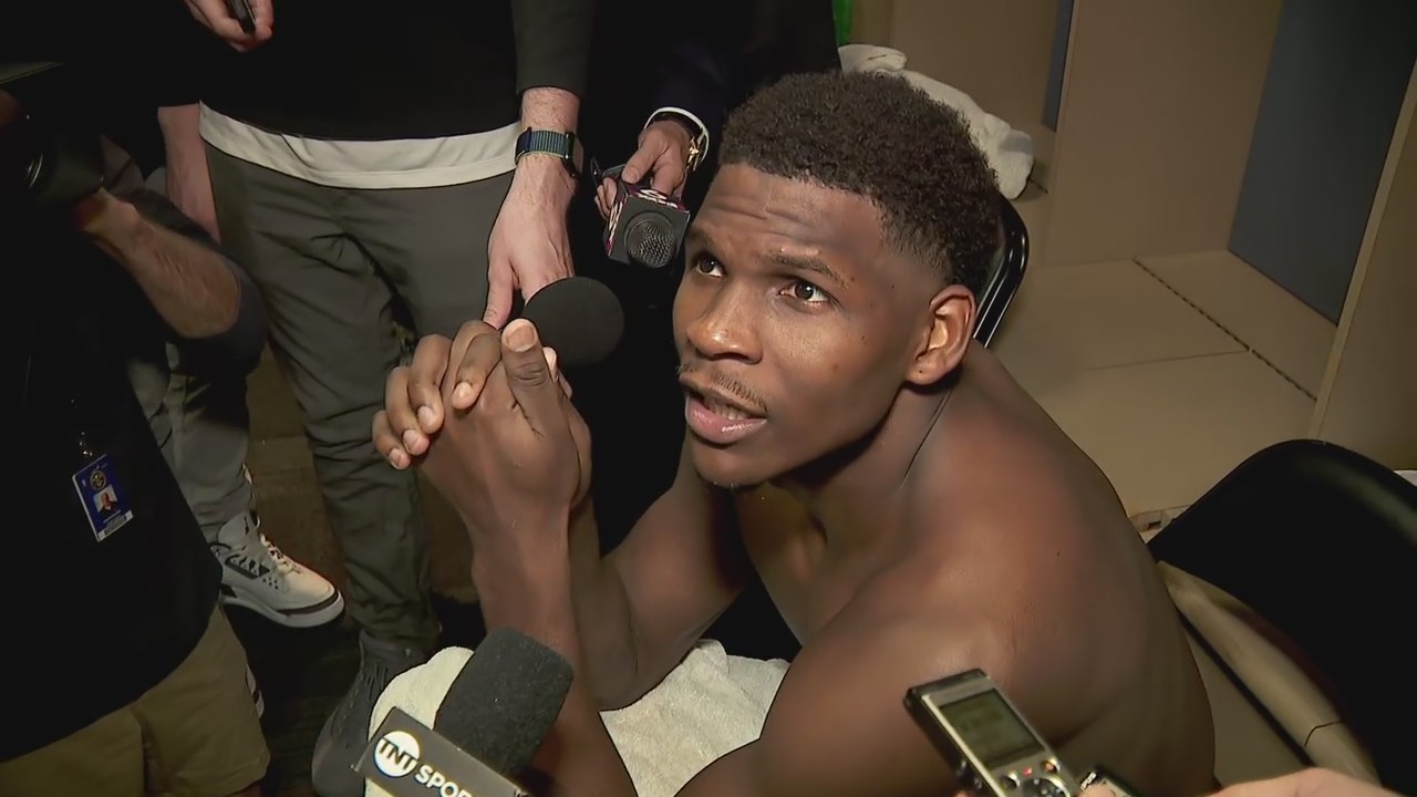 Anthony Edwards reacts after Game 5 loss (RAW)