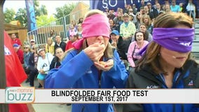 Fair Flashback: Blindfolded food test