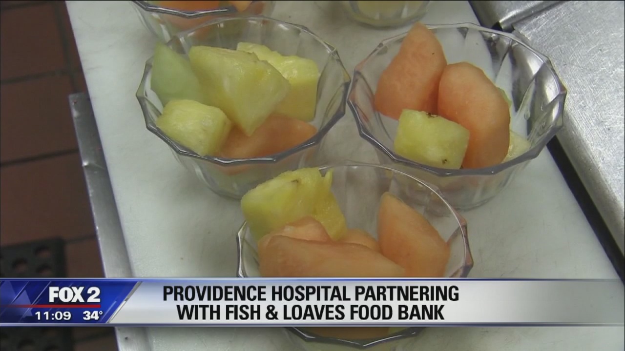 Providence Hospital donating unused food to pantry in Taylor