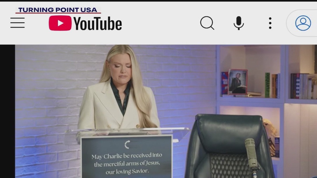 Charlie Kirk's widow speaks out after his death