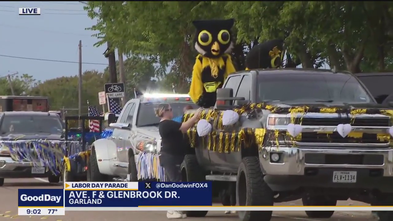 Garland hosts annual Labor Day parade