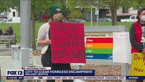 City to clear homeless encampment in Ballard Commons Park