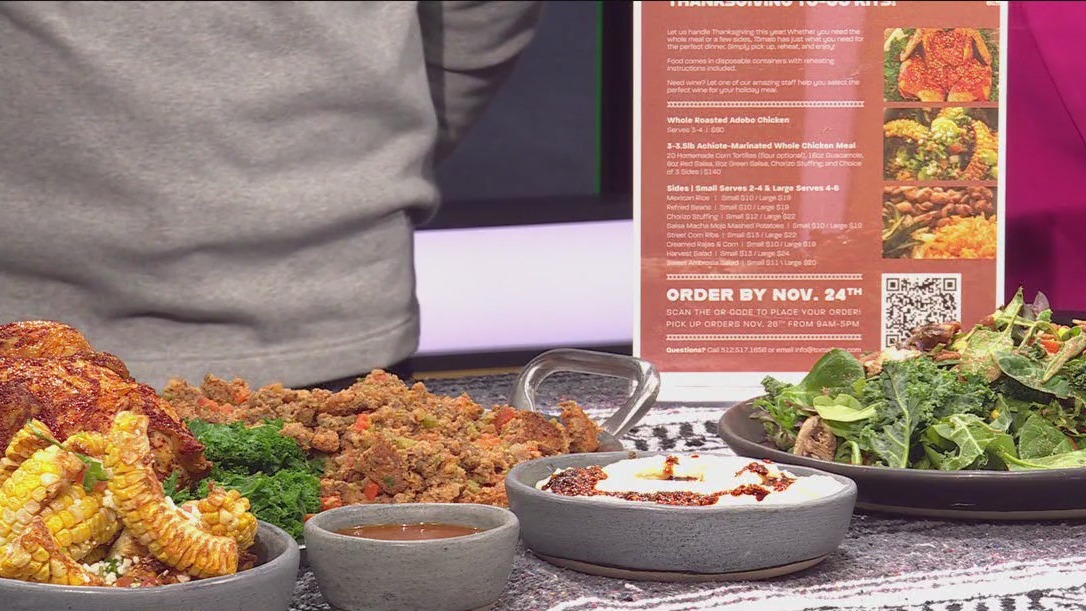 Good Day Cooks | Thanksgiving at Tómalo Grill