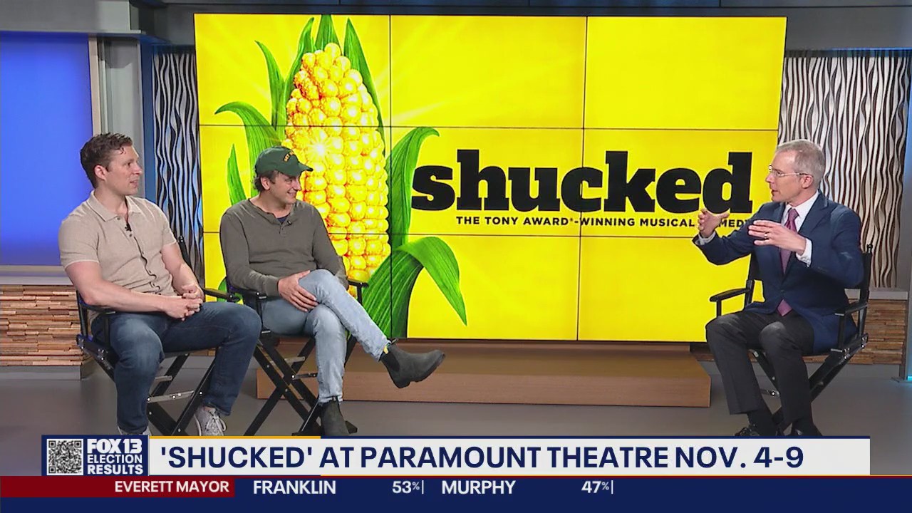 Tony-Award winning musical comedy 'Shucked' playing at Seattle's Paramount Theatre