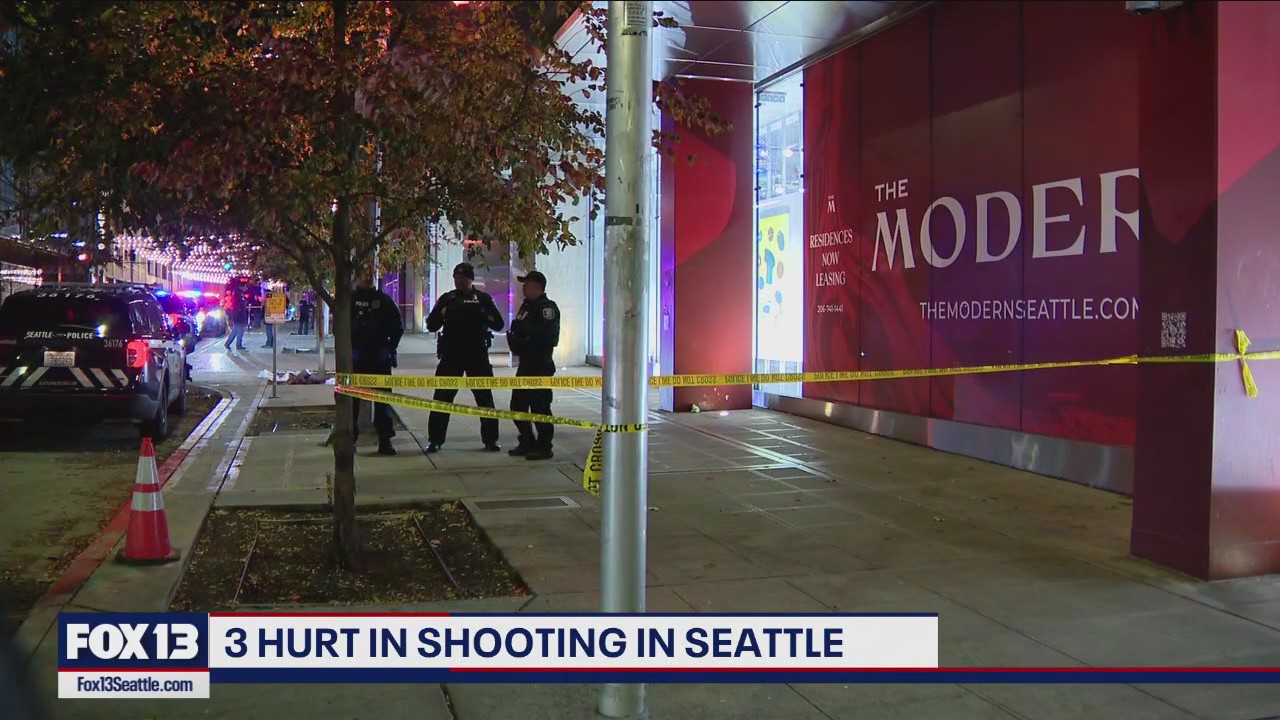 3 injured in Belltown shooting | FOX 13 Seattle