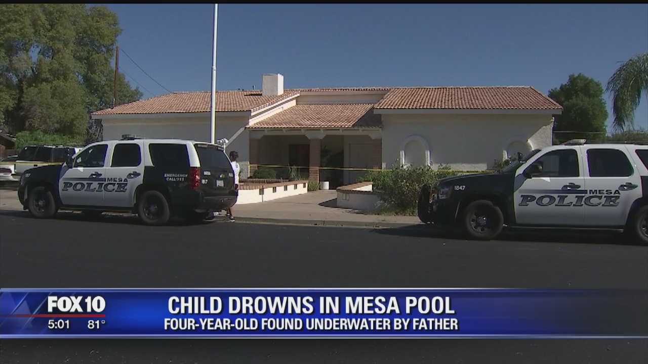 4-year-old boy dies in pool drowning at Mesa home