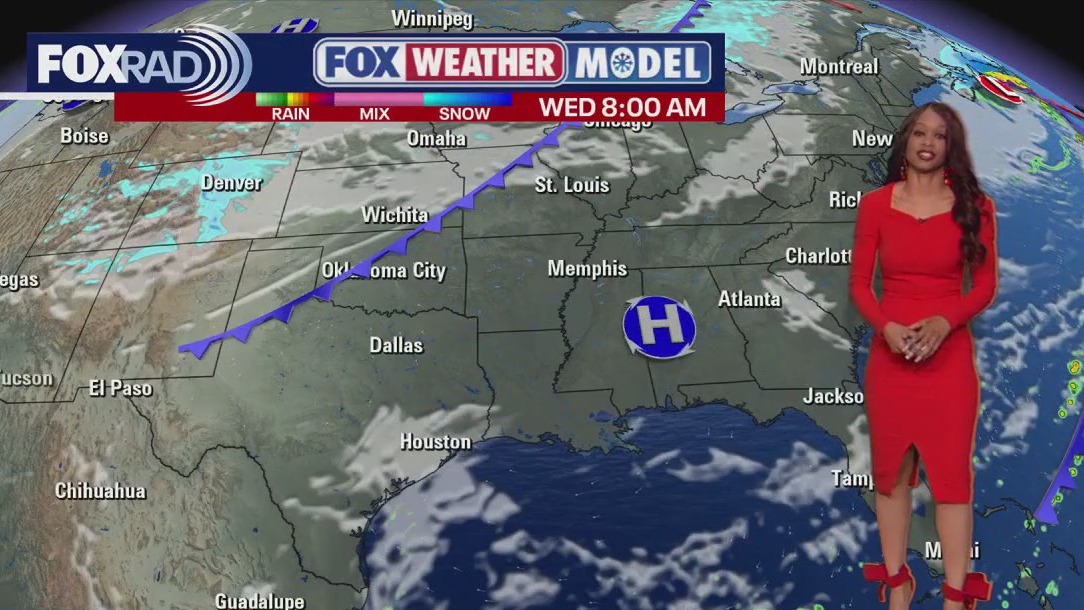 Houston weather: Rain returns late Wednesday into Thursday