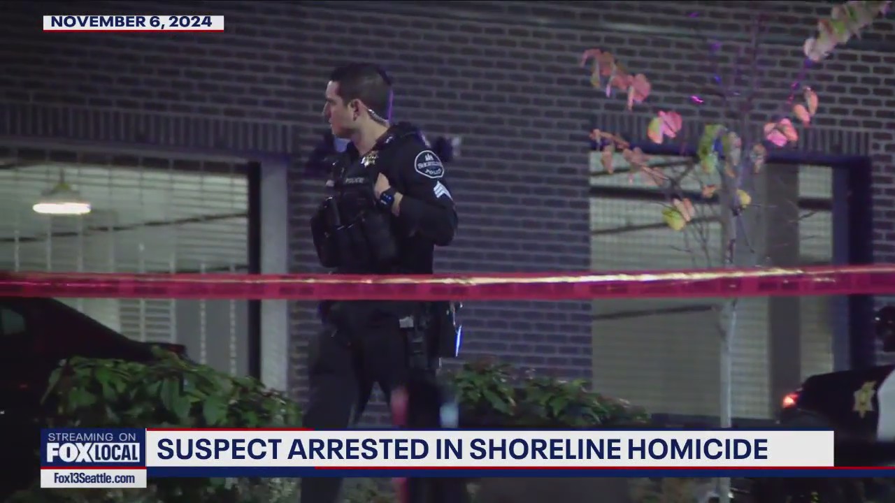 Suspect arrested in Shoreline homicide