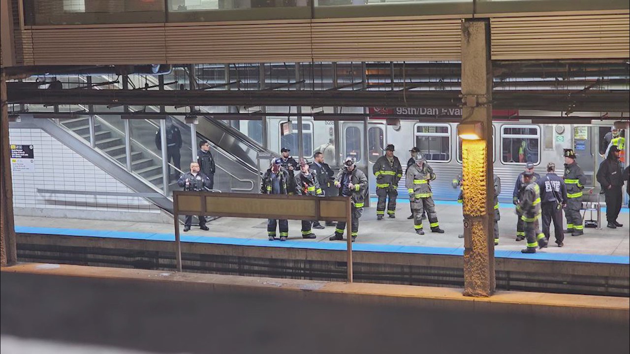 Person dies on Red Line tracks after fleeing Dan Ryan traffic stop