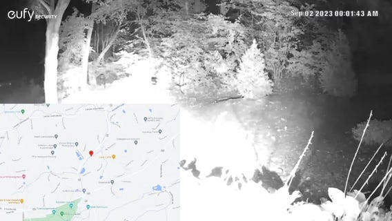 Danelo Cavalcante seen in residential security camera footage