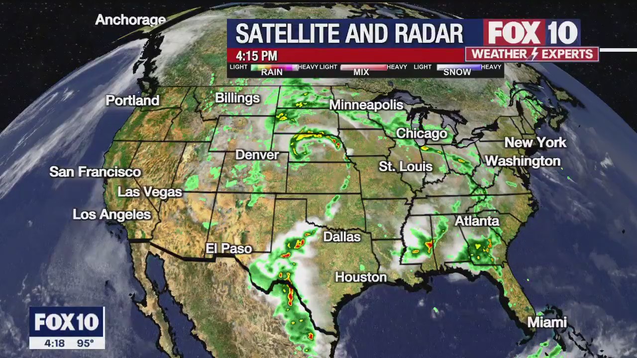 4PM Weather Forecast - 5/12/2023