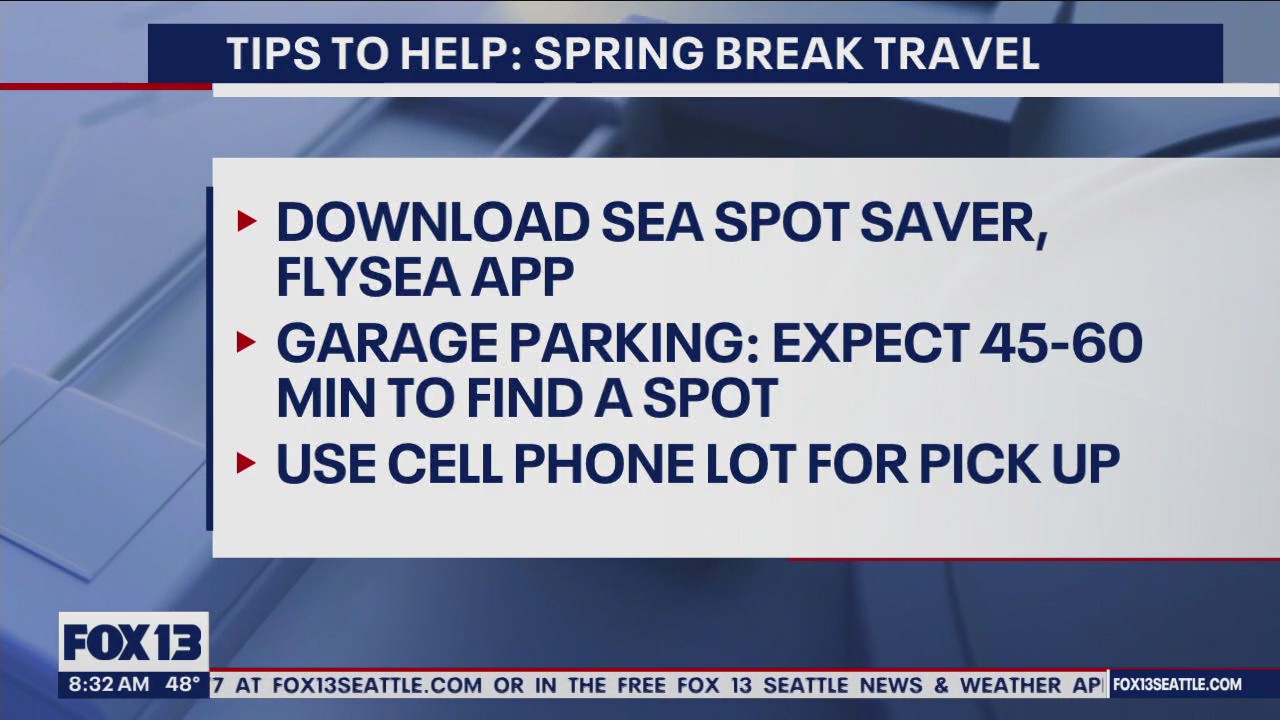Tips for easier spring break airport travel