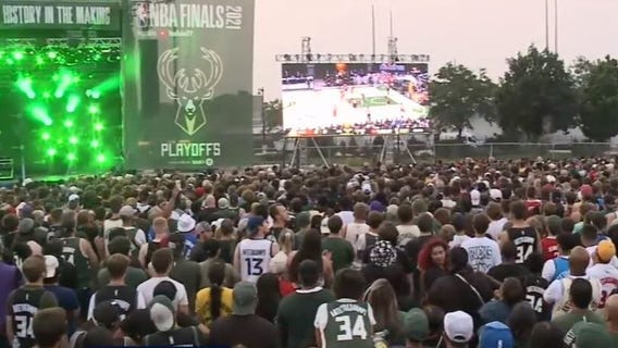 65,000 fans pack Deer District for Bucks Game 6