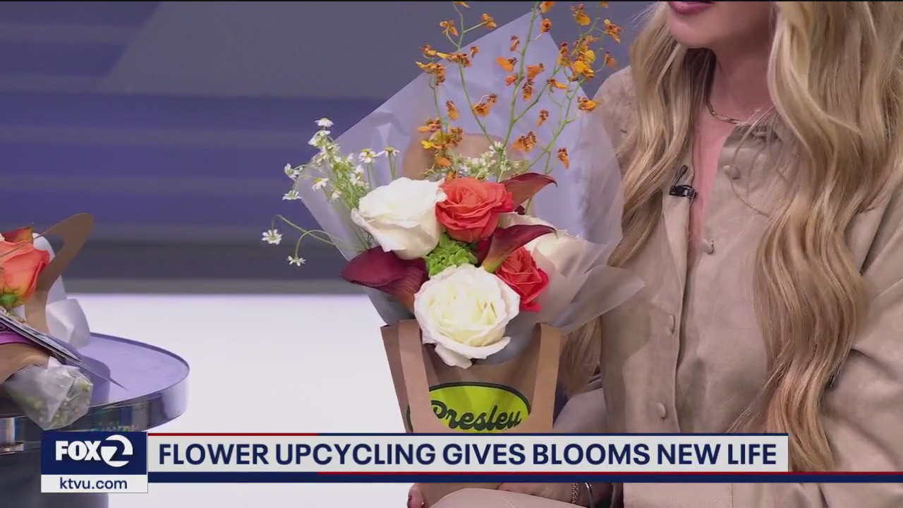 Bay area company upcycles flowers to give blooms new life