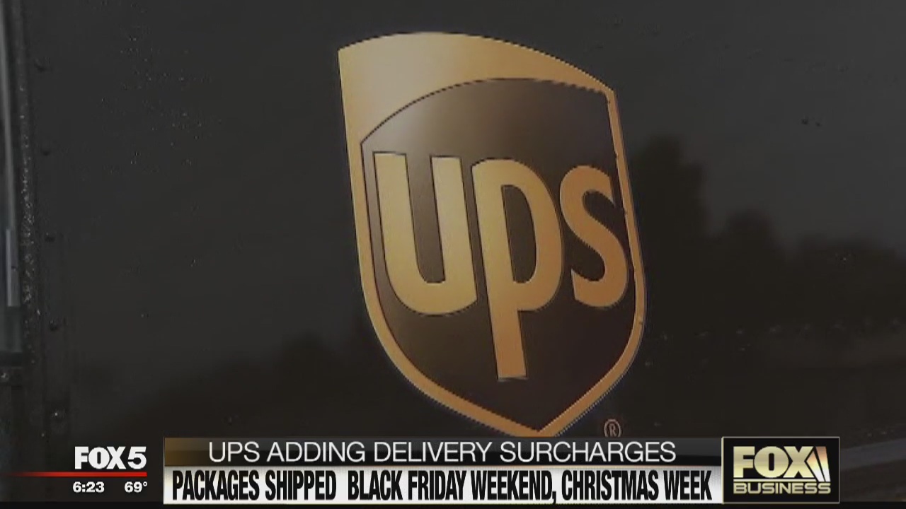 FOX Business Beat: UPS deliveries surcharge; colors that decrease home value