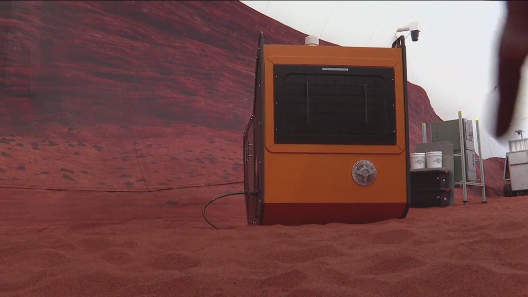 Preview into 3D printed habitat for yearlong simulated Mars mission