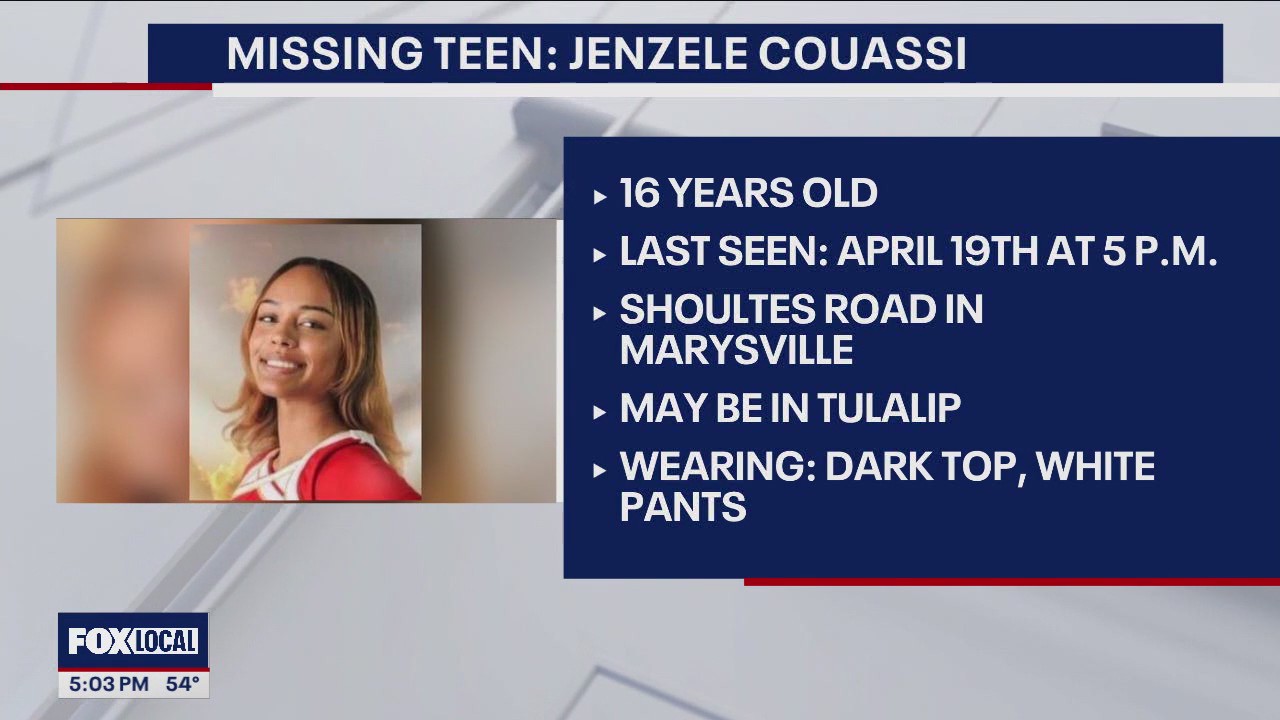 Police searching for teen missing out of Marysville | FOX 13 Seattle