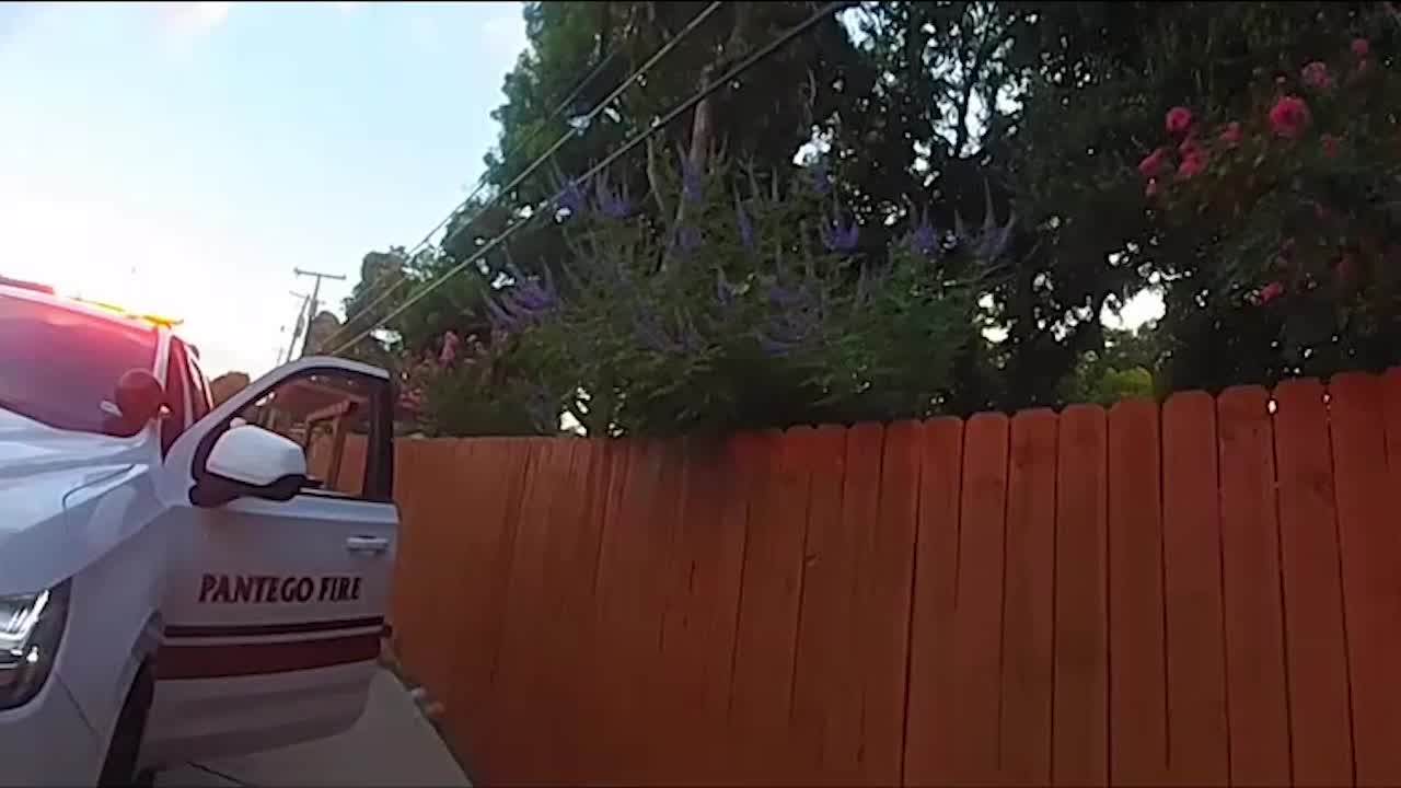 Pantego deputy fire chief extended arrest video