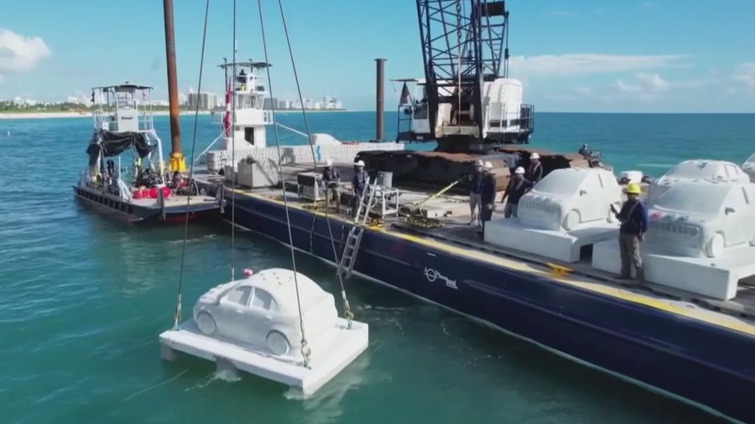 Saving Florida's coral with sculptures