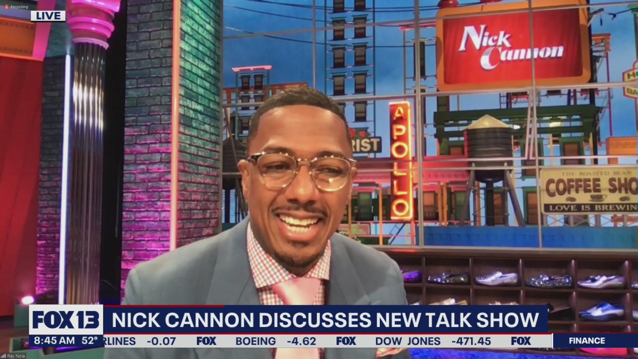 Nick Cannon talks about new talk show