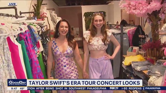 Mother-daughter outfits for the Taylor Swift concert