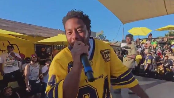 Rapper LaRussell hosts sold-out, first-ever "$1,000 Backyard Show" in Vallejo