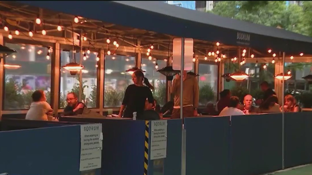 NYC's outdoor dining sheds are back