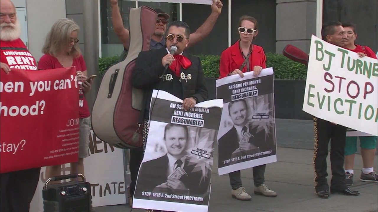 Mariachi Tenants Protest in Boyle Heights