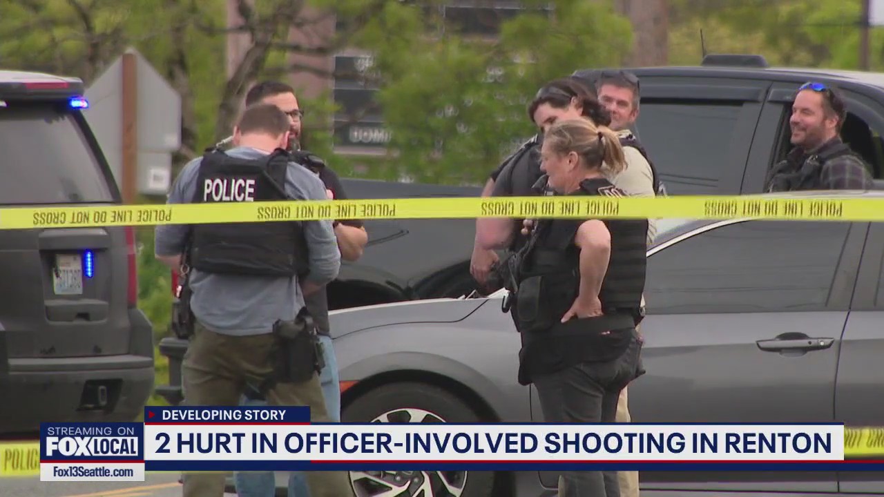 Renton police, SWAT involved in shooting that injured 2 | FOX 13 Seattle
