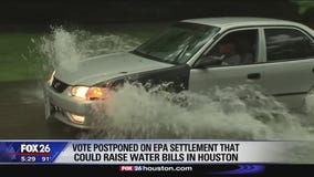 Vote postponed on EPA settlement that could raise water bills in Houston