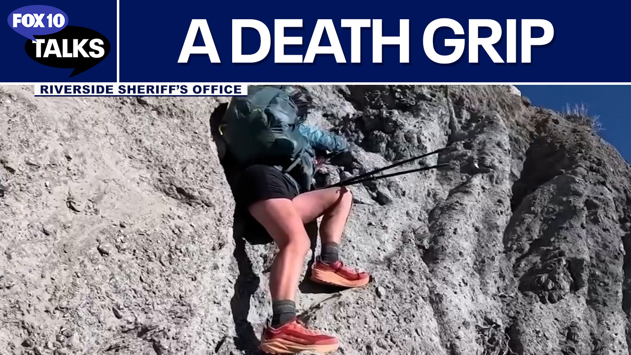 Woman clings to life on dangerous cliff l FOX 10 Talks