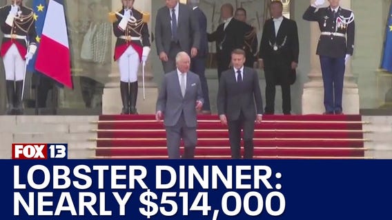 Lobster dinner for King Charles cost France $514K