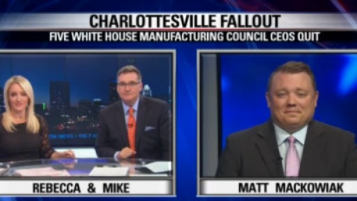 FOX 7'S Discussion: Trumps response to CEO's quitting