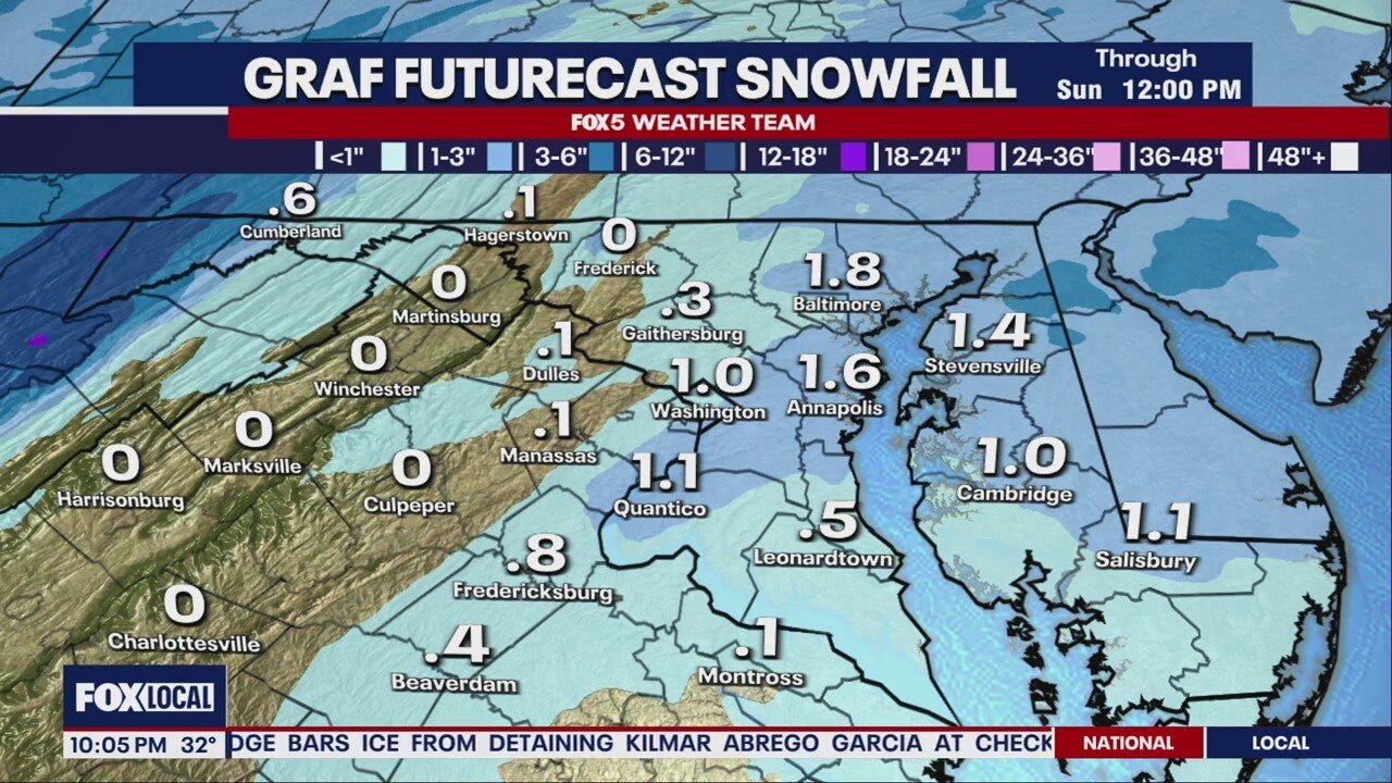 DC area prepares for another round of snow