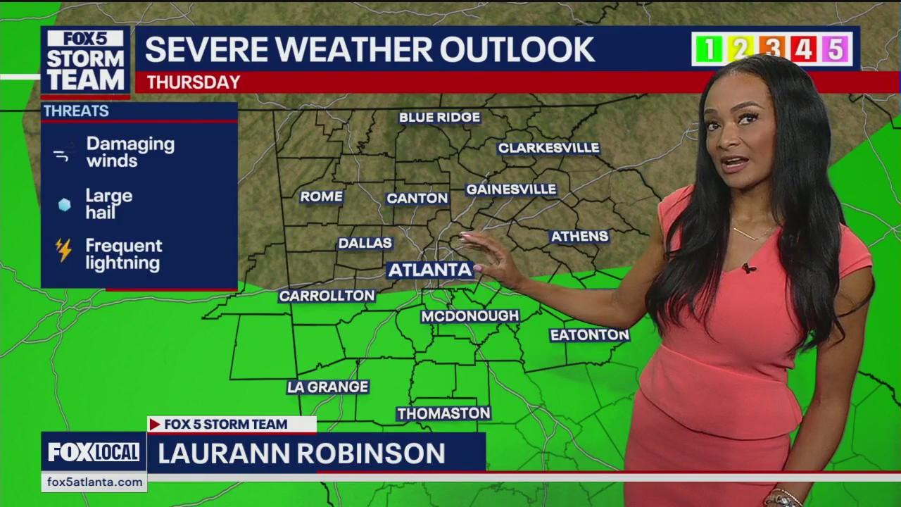 Wednesday evening forecast