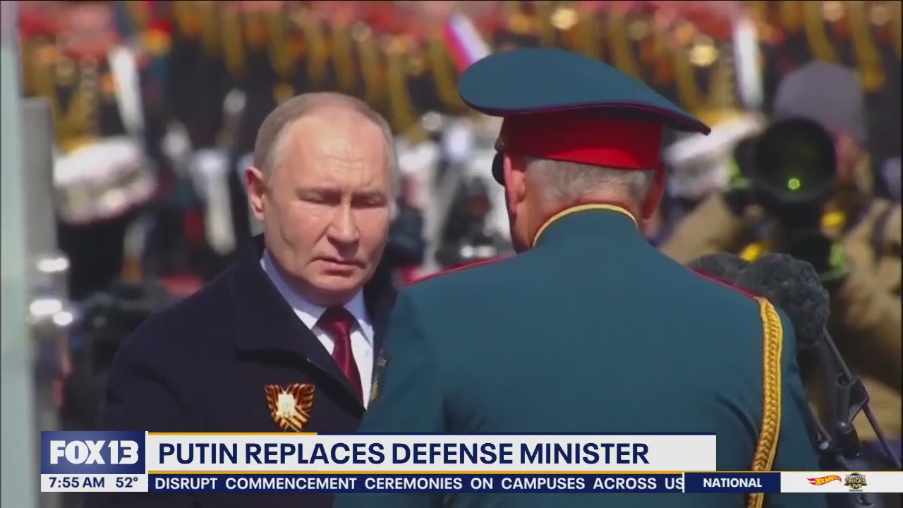 Putin replaces defense minister | FOX 13 Seattle