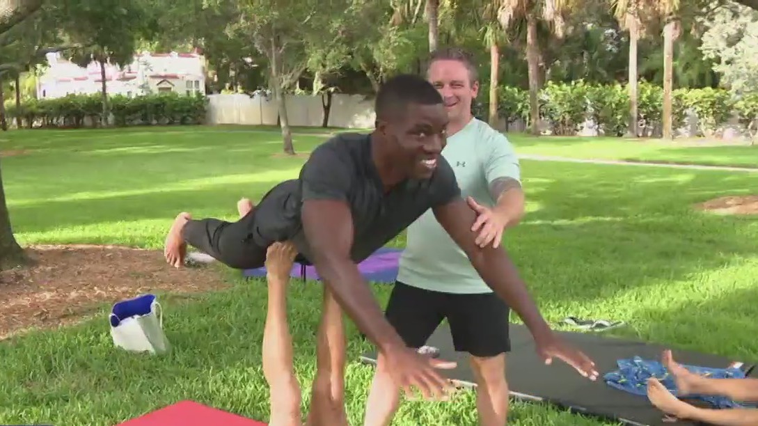 Acroyoga becomes popular in Bay area
