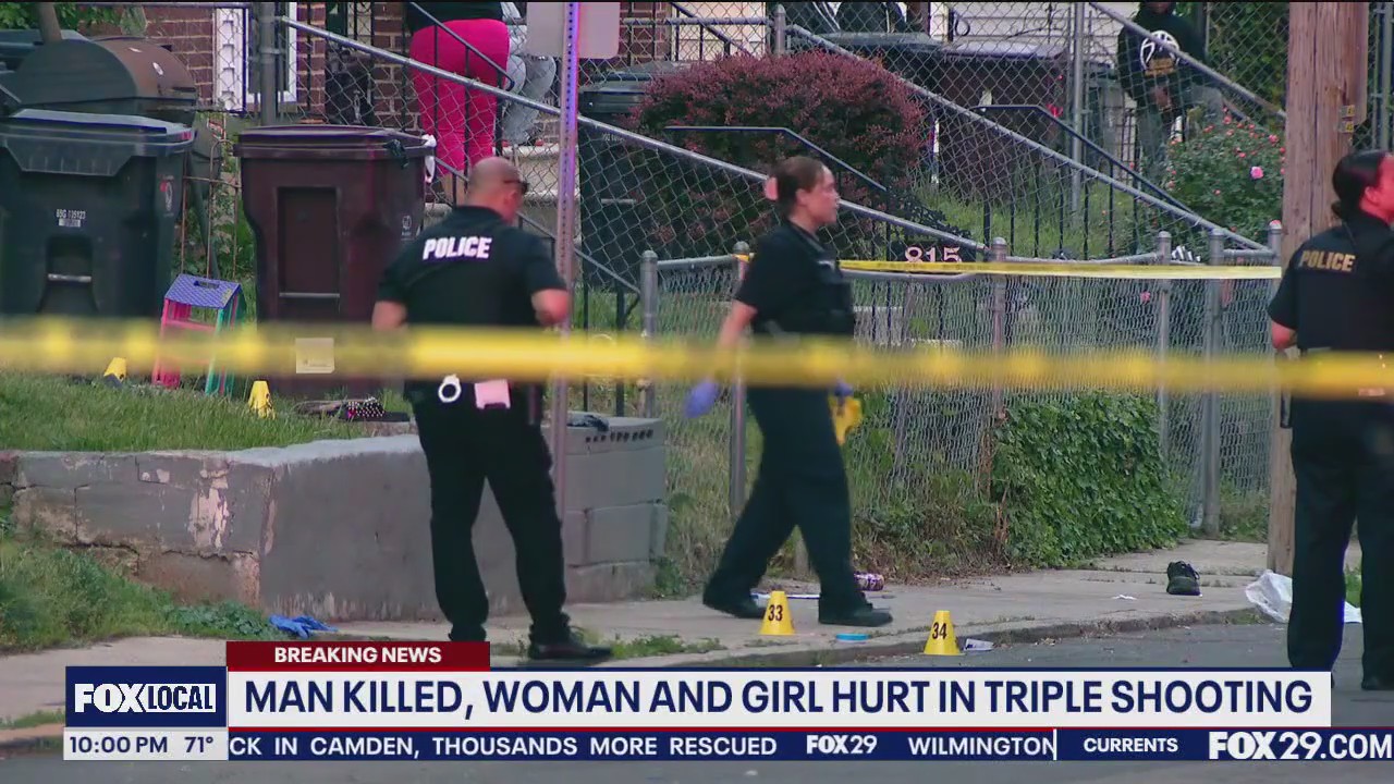 Man killed; girl, 9, injured in triple shooting