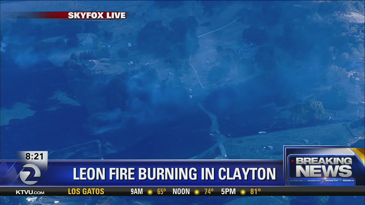 Evacuations ordered for Leon Fire burning in Clayton