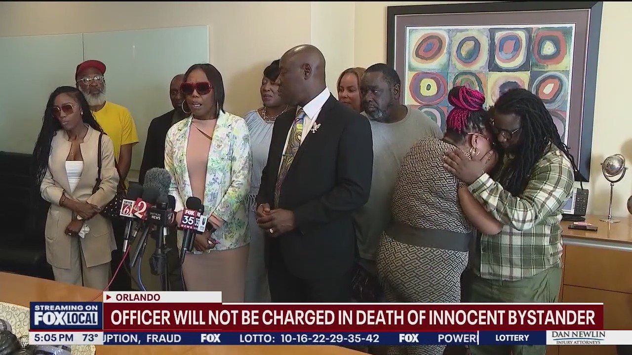 Orlando Police officer not charged in bystander's death | FOX 35 Orlando