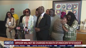 Orlando Police officer not charged in bystander's death
