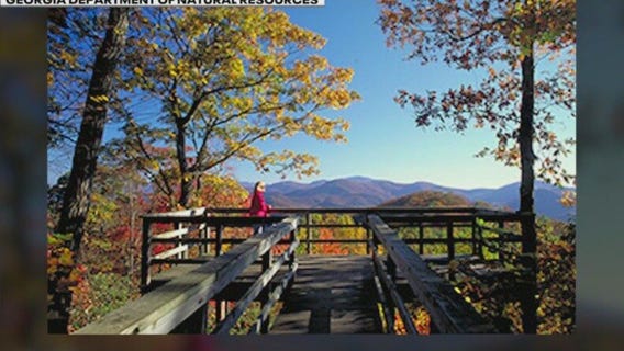 When will the fall colors arrive in Georgia?