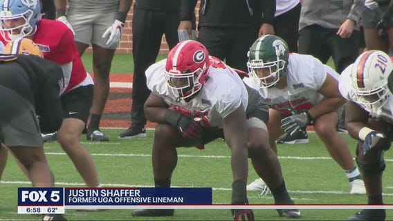 Georgia Bulldogs sticking together at Senior Bowl
