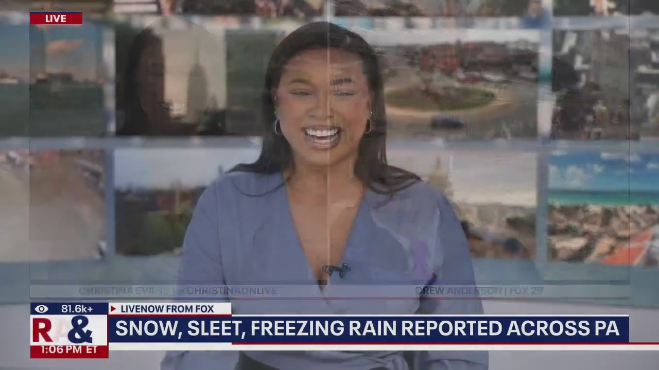 Snow, sleet, freezing rain across PA