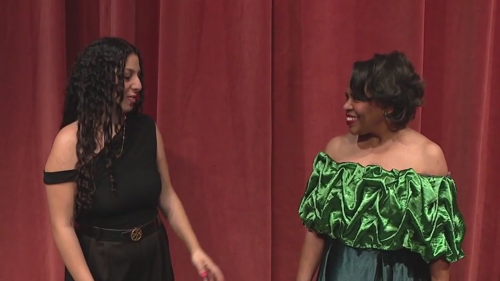 Tony Awards dress made in AZ to be worn on red carpet