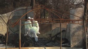 Debris removal begins at fire-damaged schools
