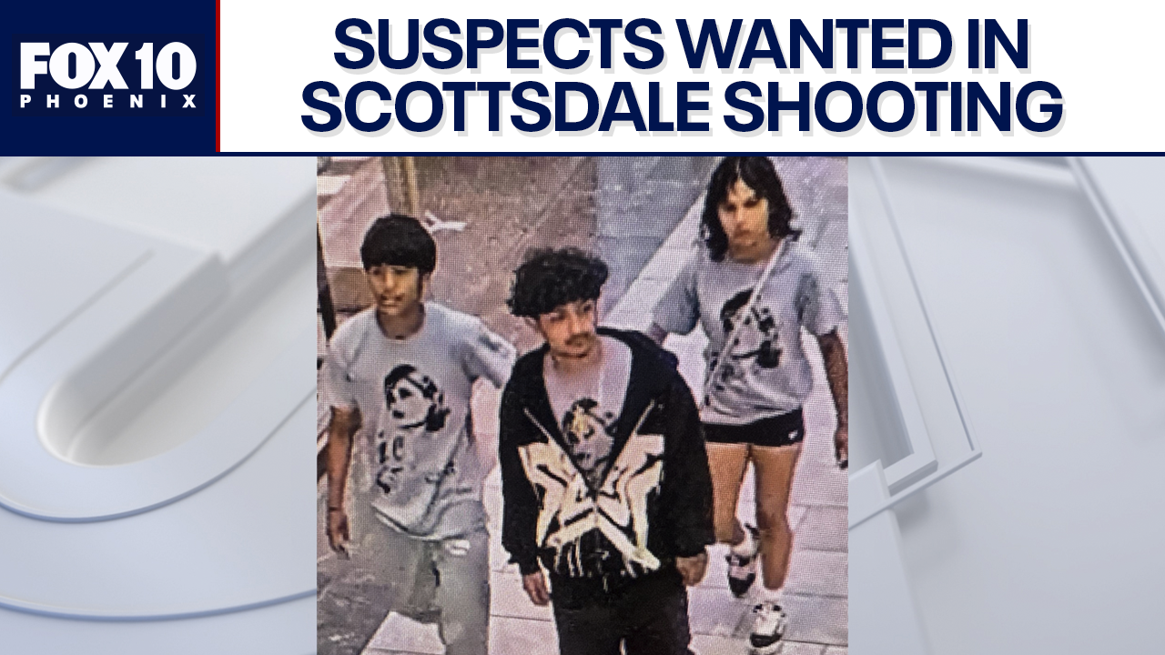 3 suspects sought in Scottsdale shooting