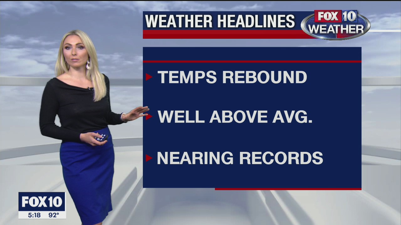 5PM Weather Forecast - 10/11/2020