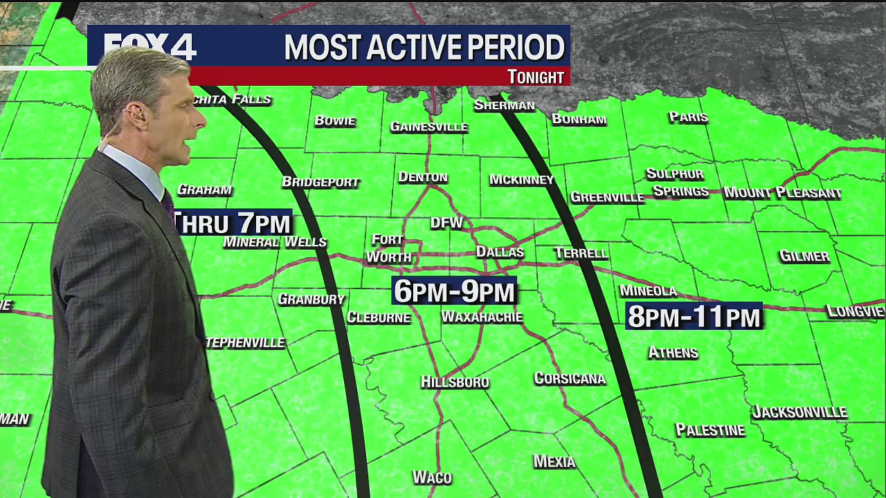 April 12 evening forecast